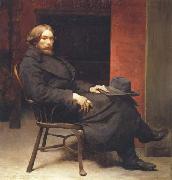 Sir William Orpen Augustus John oil on canvas